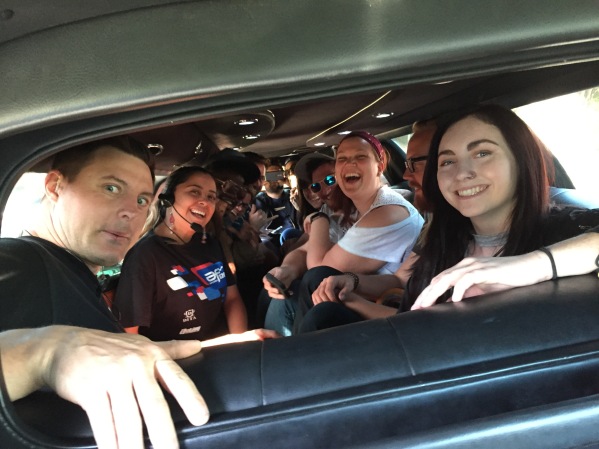Crew in limo.JPG